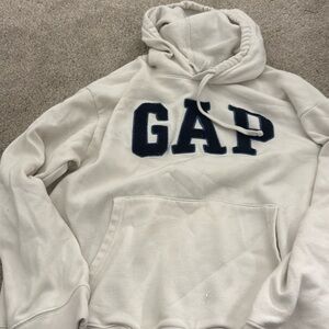GAP sweatshirts with cool textured lettering
